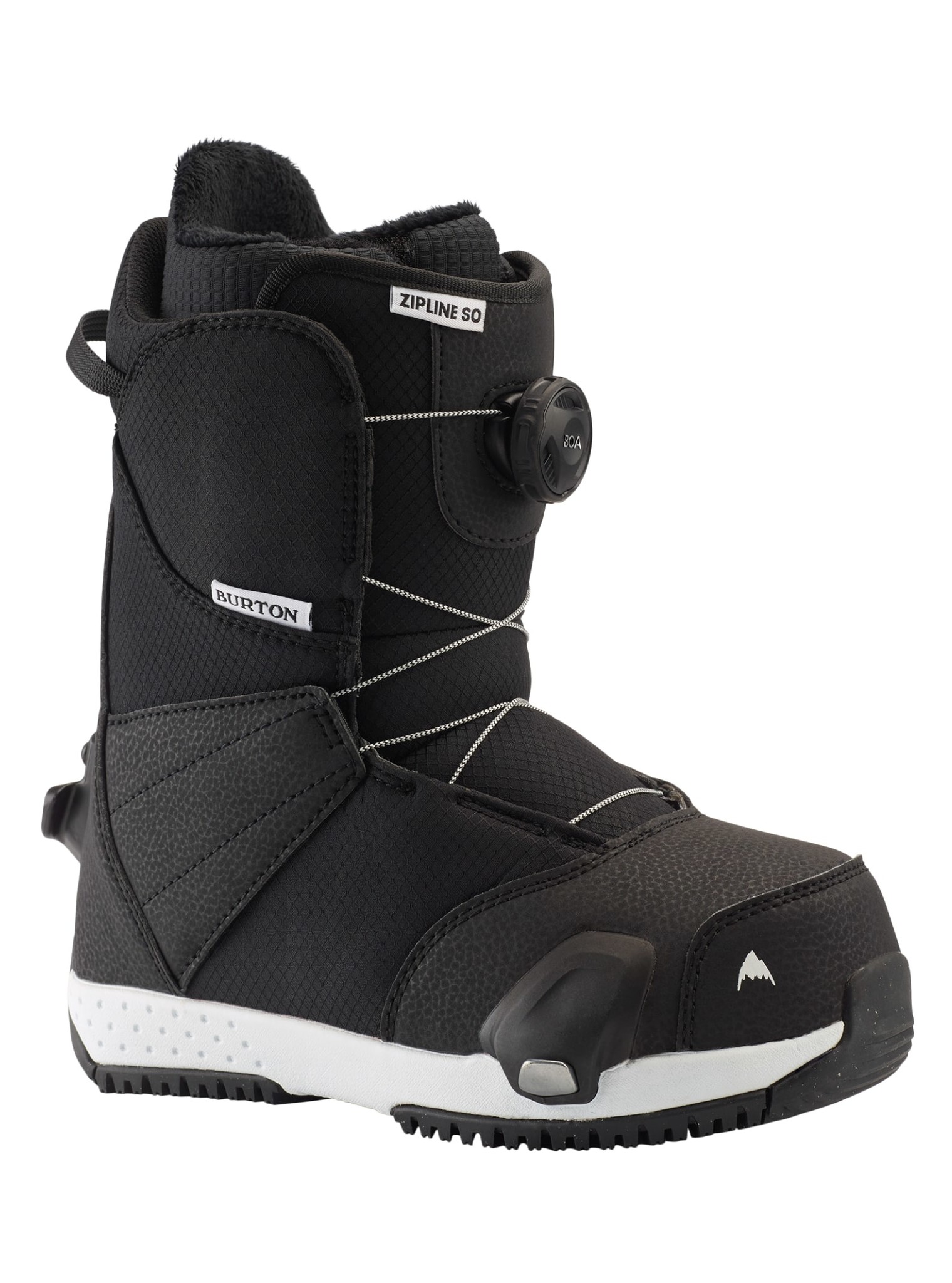 Burton Kids' Zipline Step On Snowboard Boots | Black - Shop Now