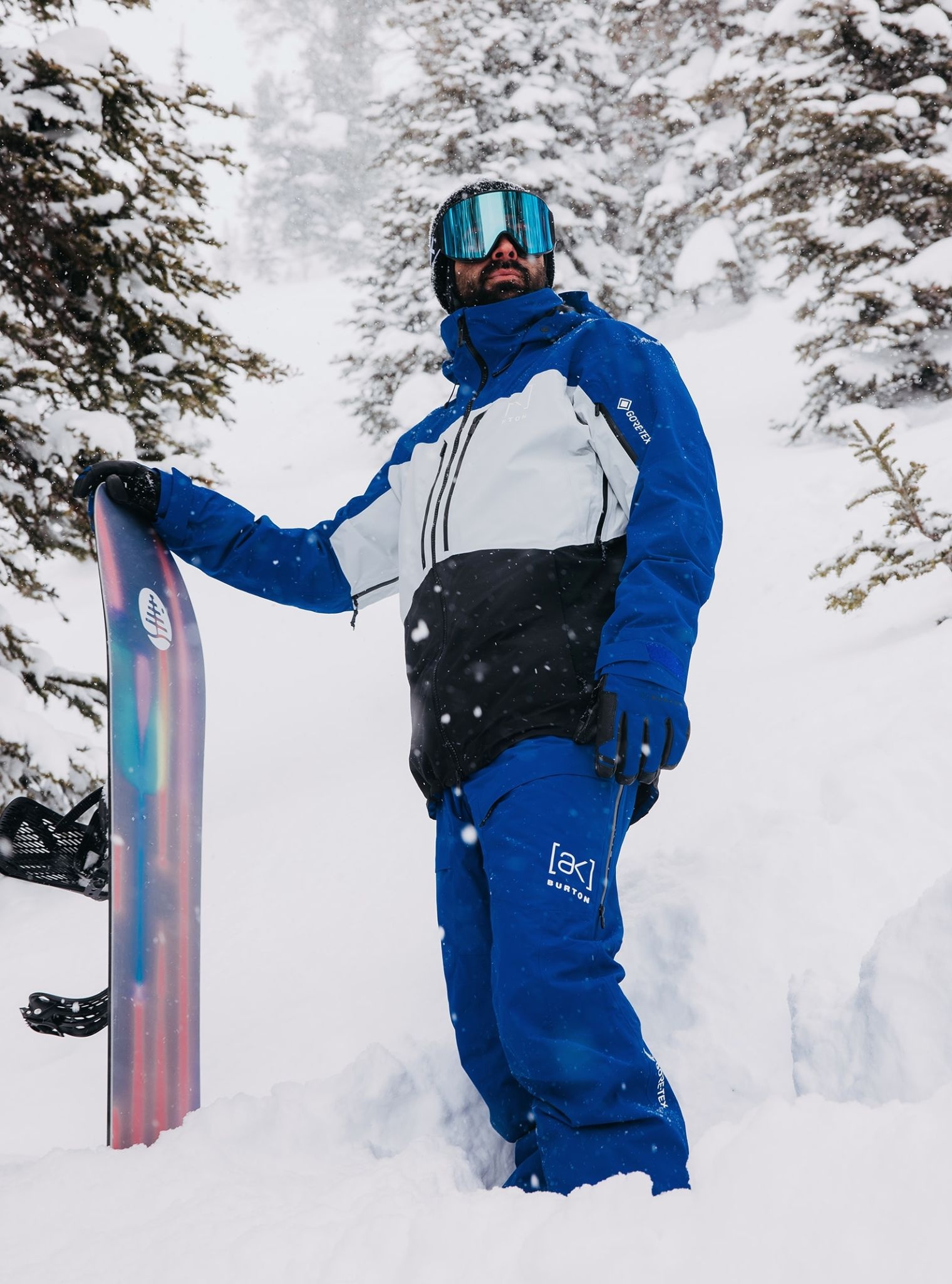 Burton [Ak] Cyclic Gore-Tex Bib Pants 2025 (Mens) | Jake Blue