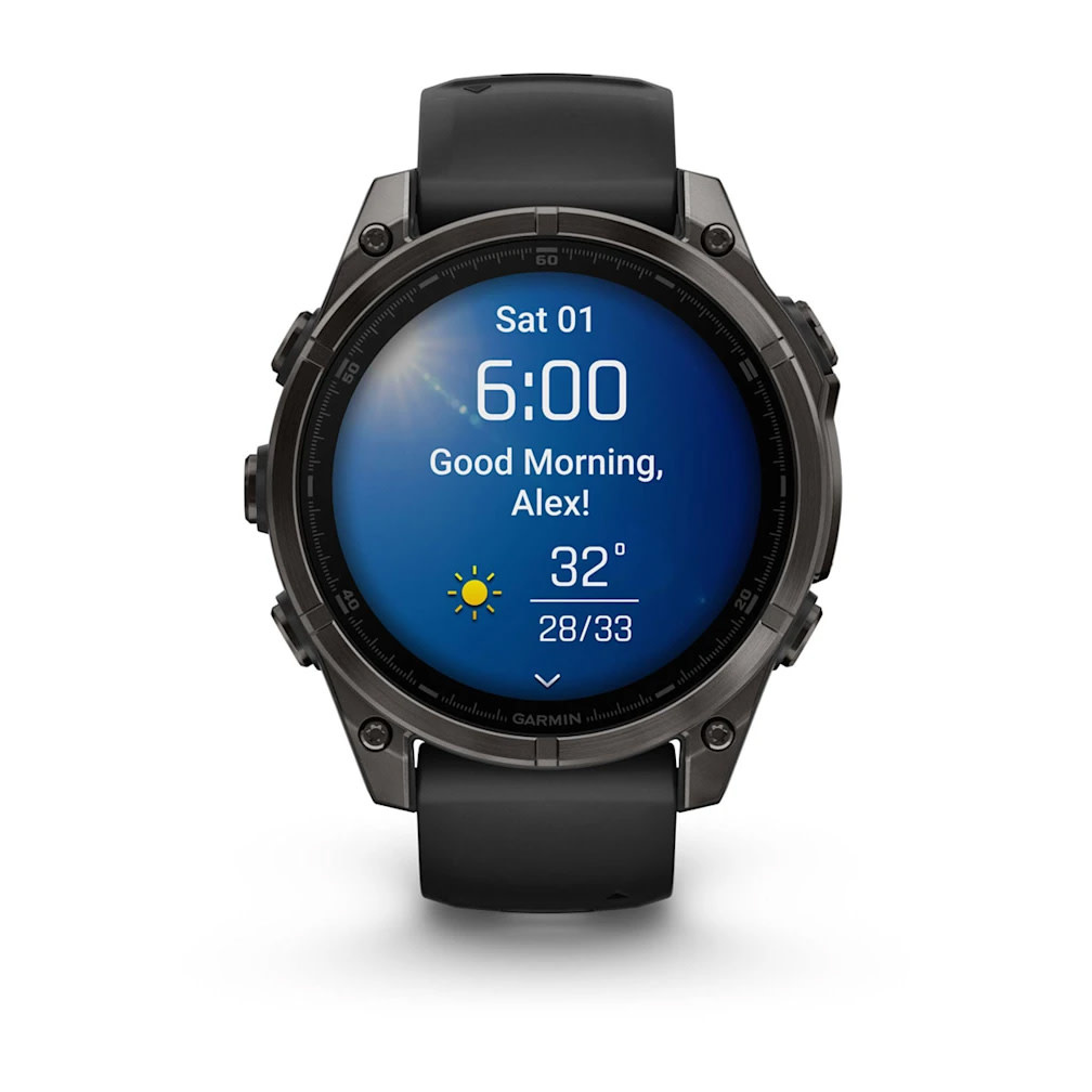 Garmin fenix 8 47 mm AMOLED Sapphire Watch - Bentgate Mountaineering
