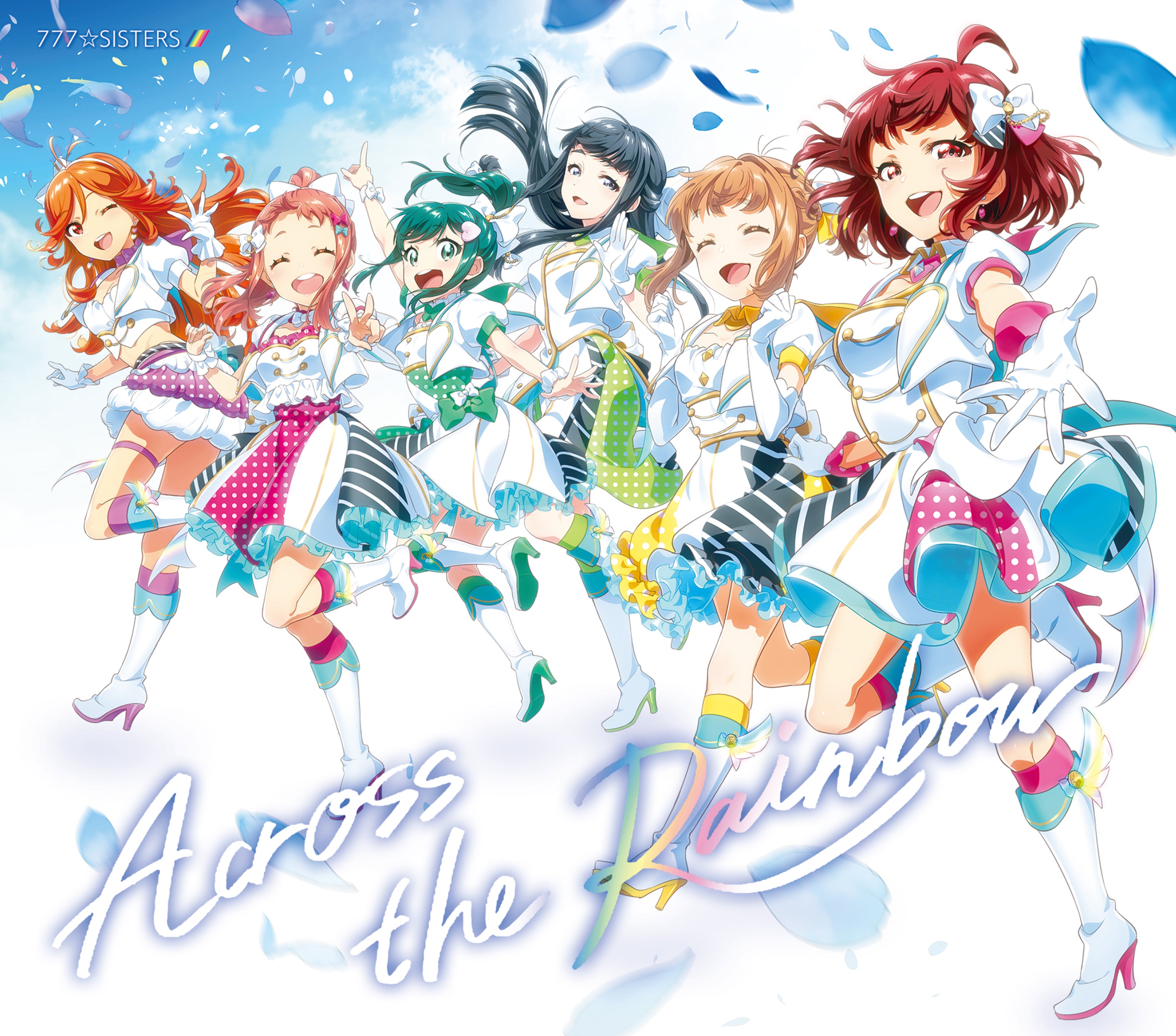 通常盤】777☆SISTERS ニューシングル『Across the Rainbow』 – Tokyo