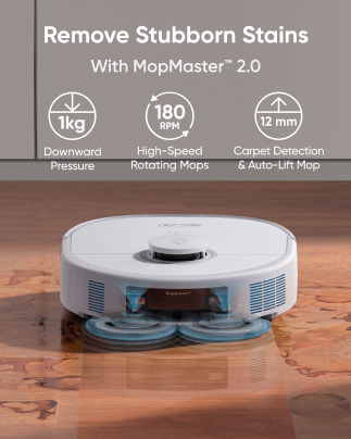 eufy X10 Pro Omni | Robot Vacuum and Mop (White) - eufy Canada