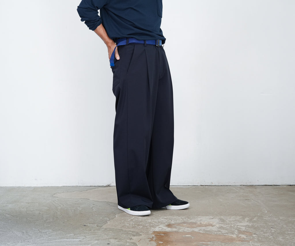 Graphpaper Semi Dull Oxford Wide Trousers – Chum!