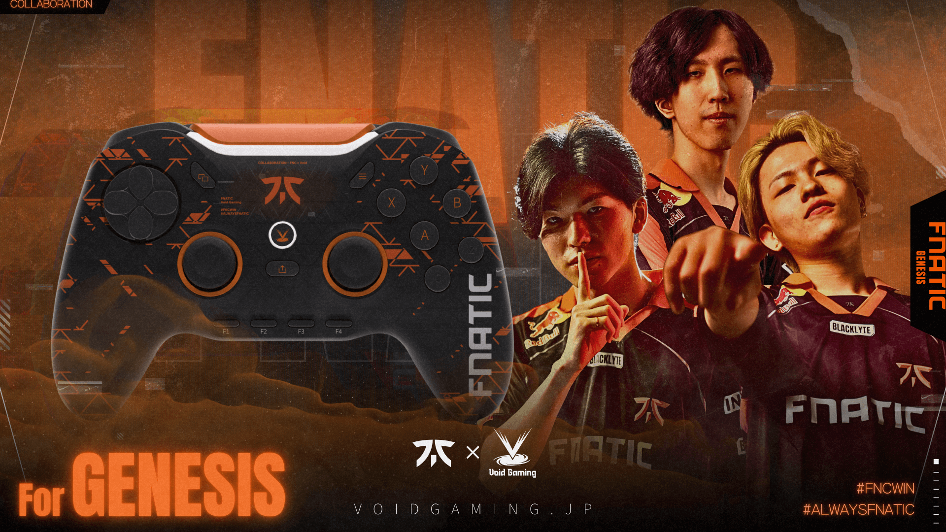FNATIC × GENESIS – Void Gaming