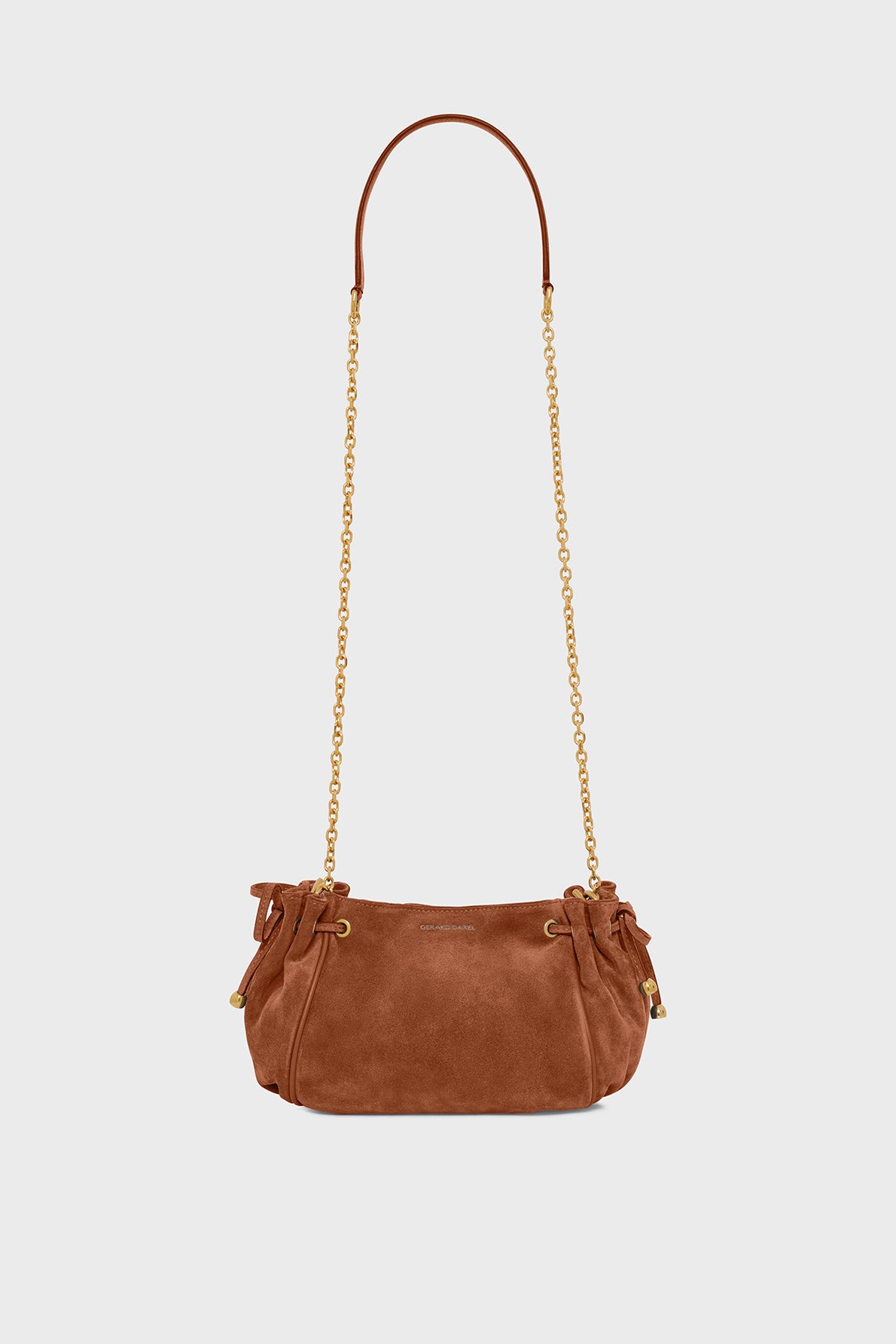 Bag in suede leather - LE MINI 24