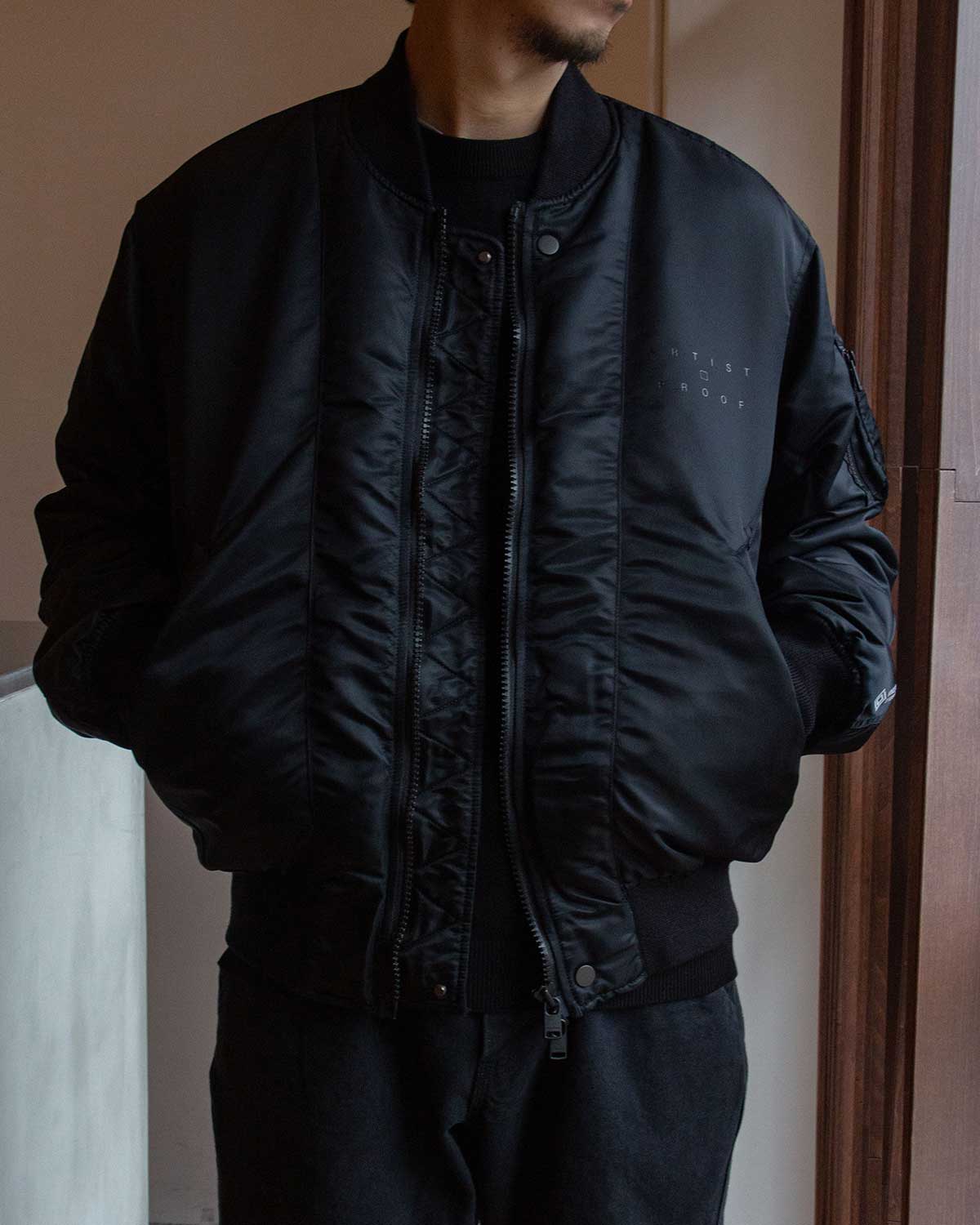 ARTIST PROOF / FRGMT × nonnativeのMA-1 – COVERCHORD