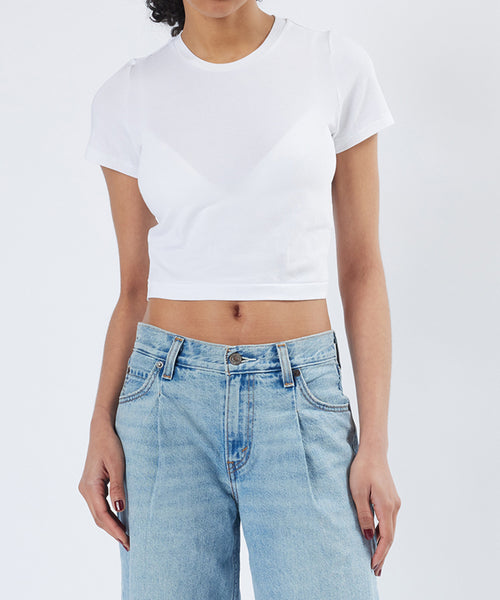 BIOTOP(ビオトープ) / WOMEN【HANES for BIOTOP】EX CROPPED T