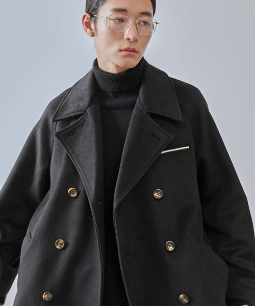 JUNRED(ジュンレッド) / ダブルブレストウールショートコート