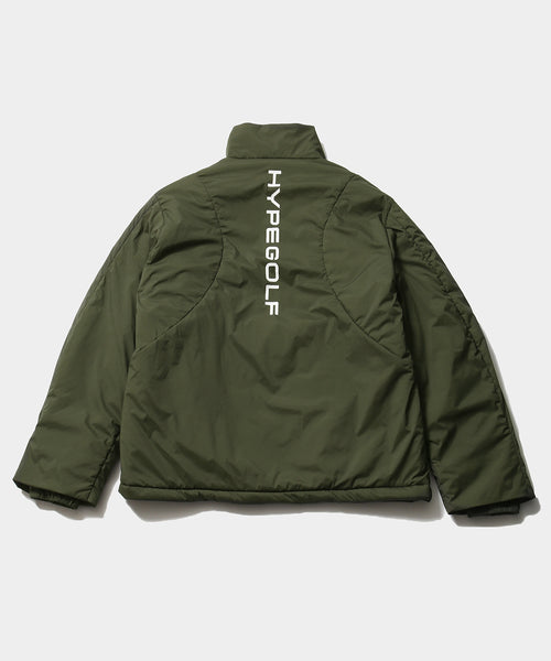 Hypegolf(ハイプゴルフ) / 【防寒・軽量】NYLON RIP PUFF JACKET