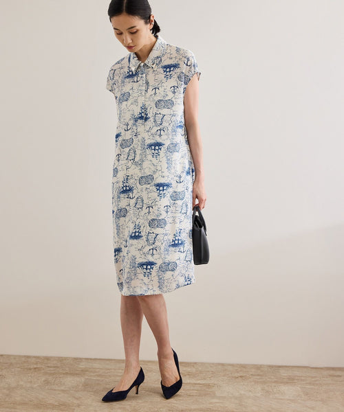 ROPÉ(ロペ) / 【洗える】トワルドジュイベルテッドミニワンピース