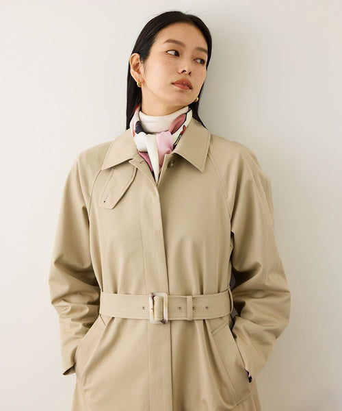 ROPÉ(ロペ) / ツイルクロスステンカラーコート (ジャケット/アウター