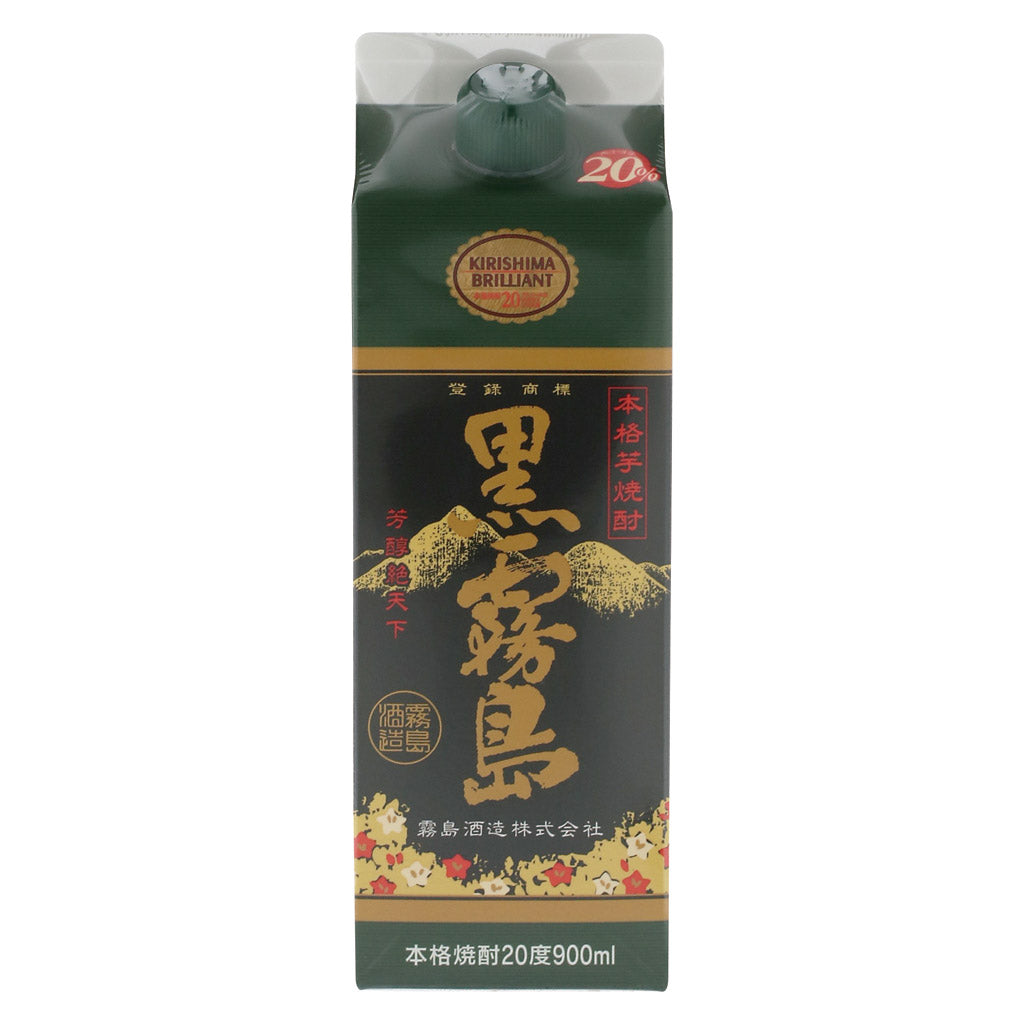 黒霧島 25度 900mlパック – 酒類ドットコム