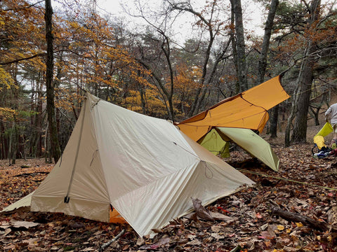 Finetrack ツェルトⅡロングの多彩な設営バリエーション－Hiker's