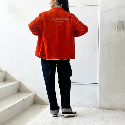 KHOKI】 Washed wool zip up jacket 24fw-jk-09 – ONENESS ONLINE STORE