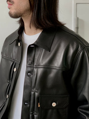 HERILL】 Lamb naked 1st type Jacket 25-011-HL-8180-10 – ONENESS