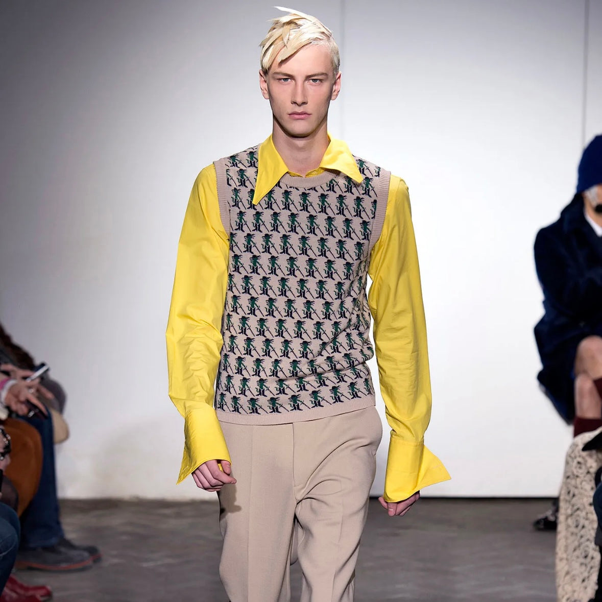 Vertical Rags - Raf Simons Puss in Boots Knit Vest - AW13