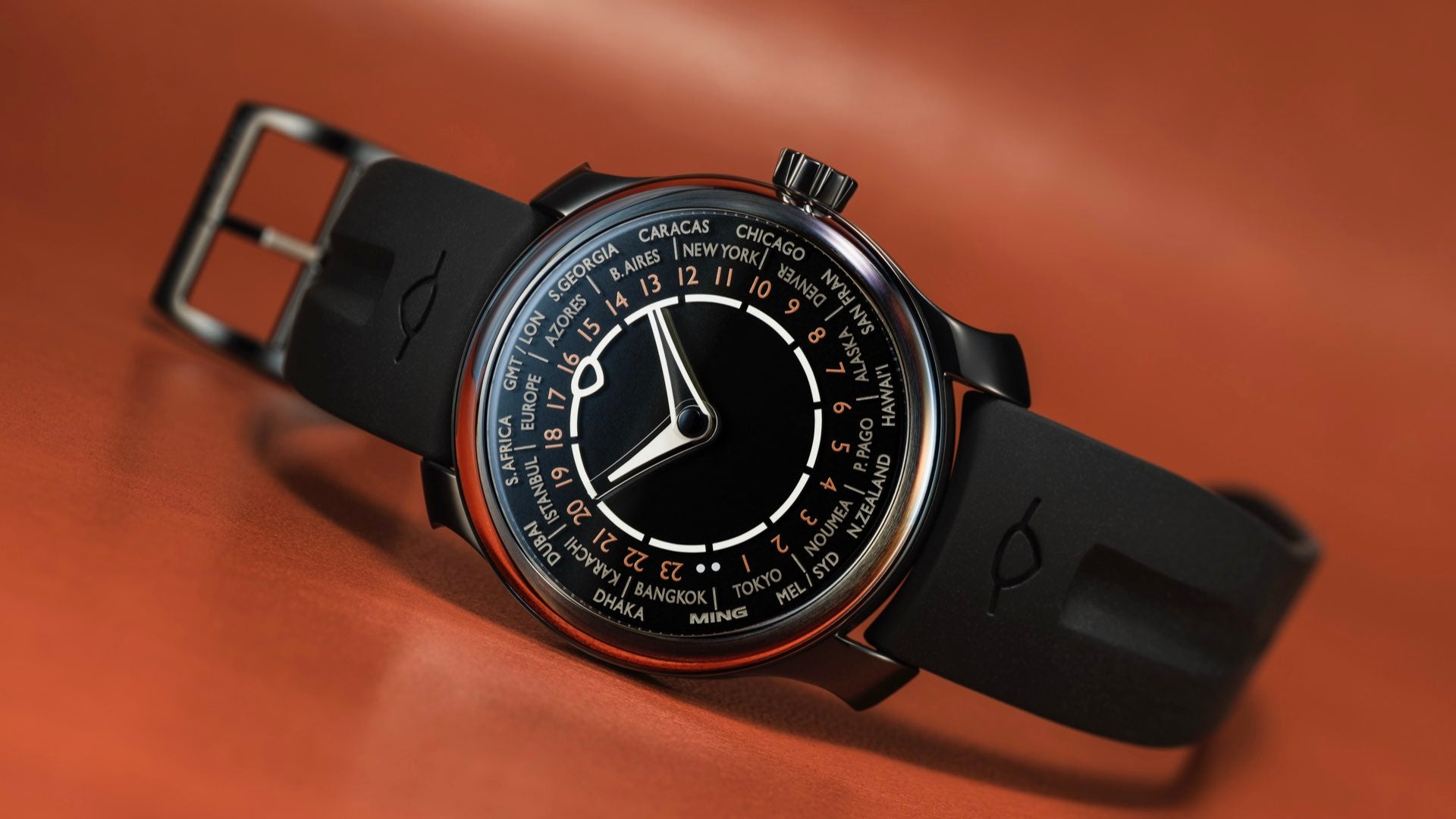 First Look at the MING 29.01 Midnight Worldtimer – Collective Horology