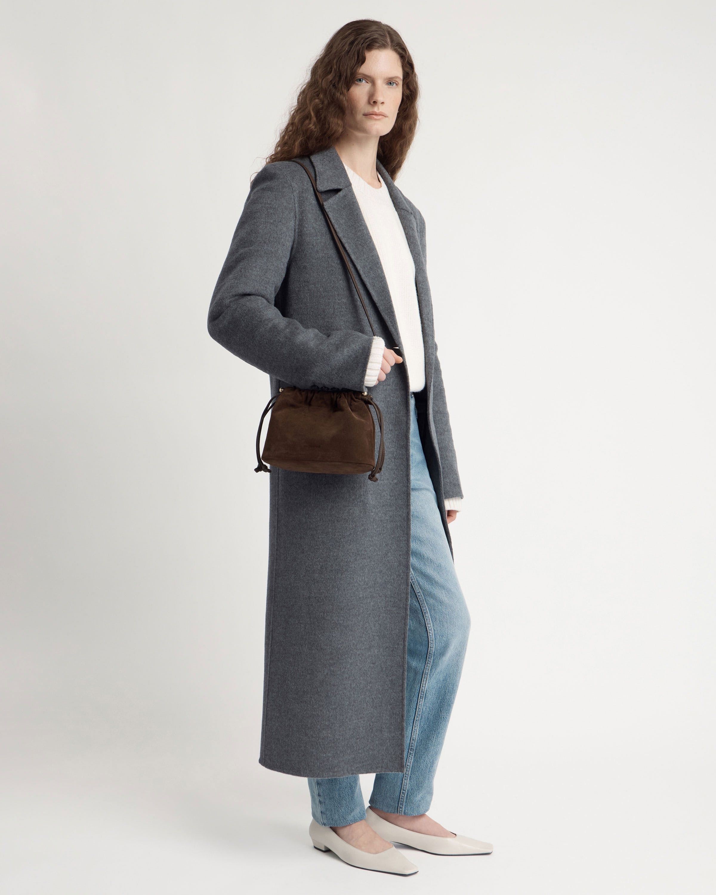 Strathberry - Charlotte Drawstring - Brown