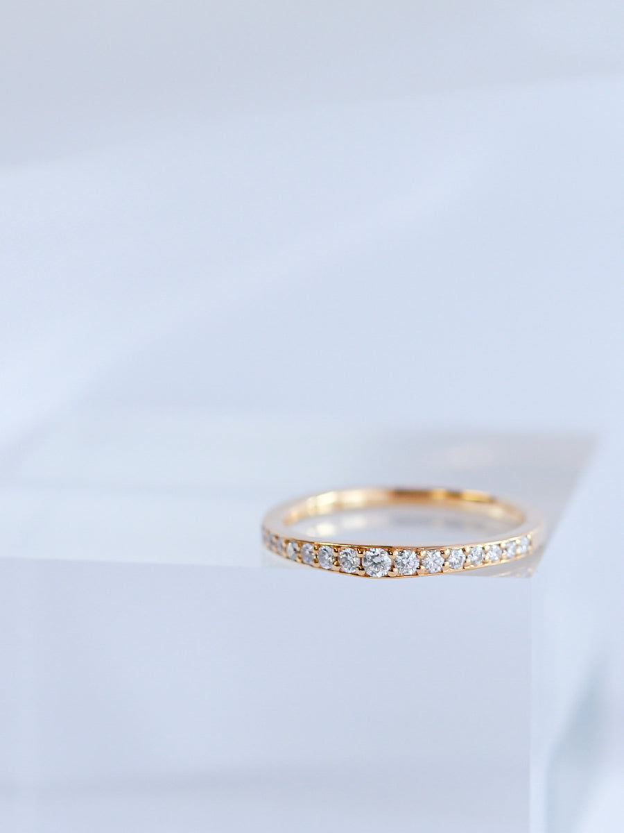 K18/Pt「グラソン」リング｜【オレフィーチェ】Orefice