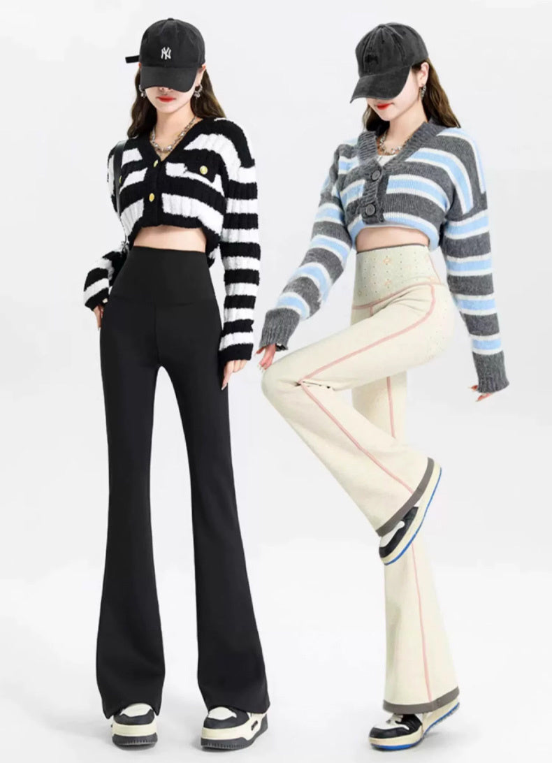 2枚セットで¥8,580円】VEIMIA 裏起毛 フレアレギンス | 裏起毛で寒い日