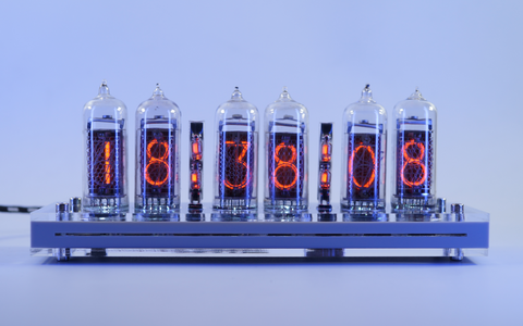 受注生産：TIME MACHINE NIXIE IN-14 ニキシー管時計 – 830時計店