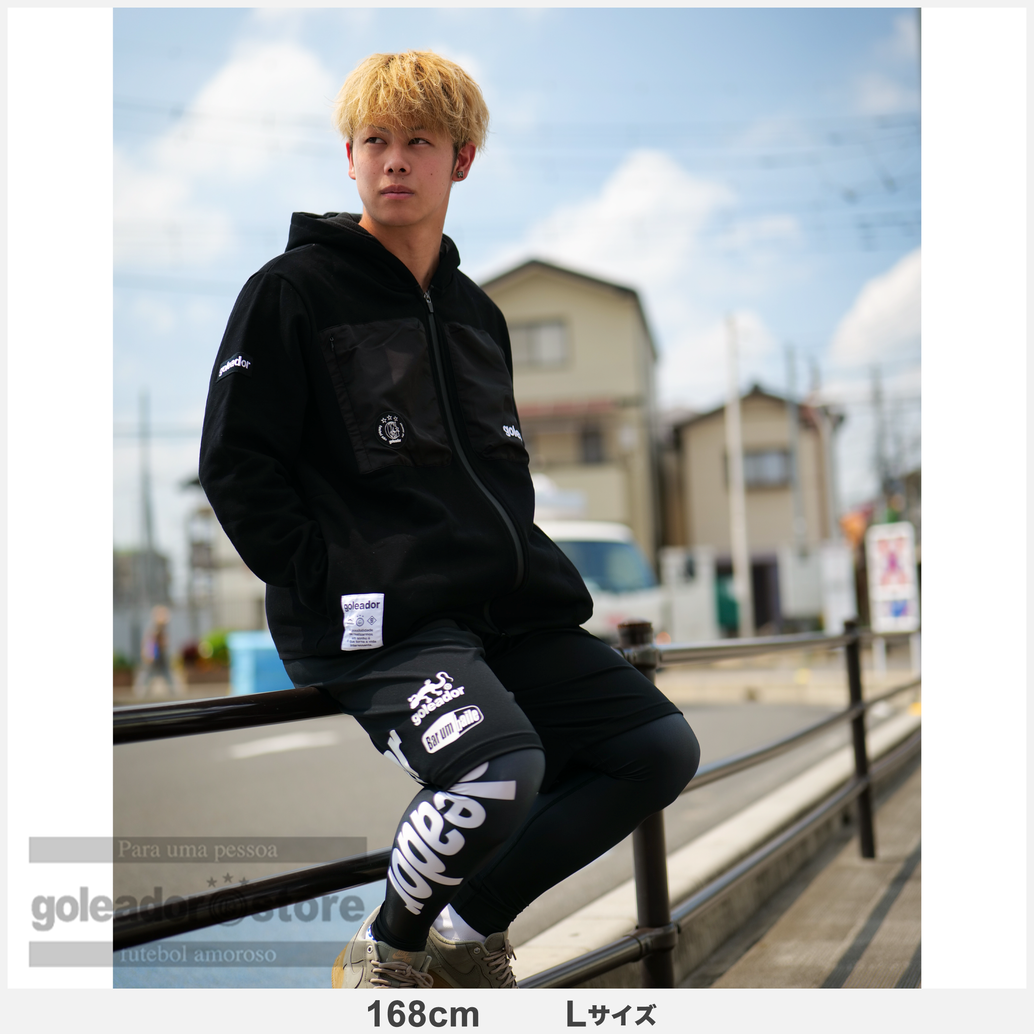 ゴレアドール公式】goleador 裏起毛スウェット BOXポケット フード