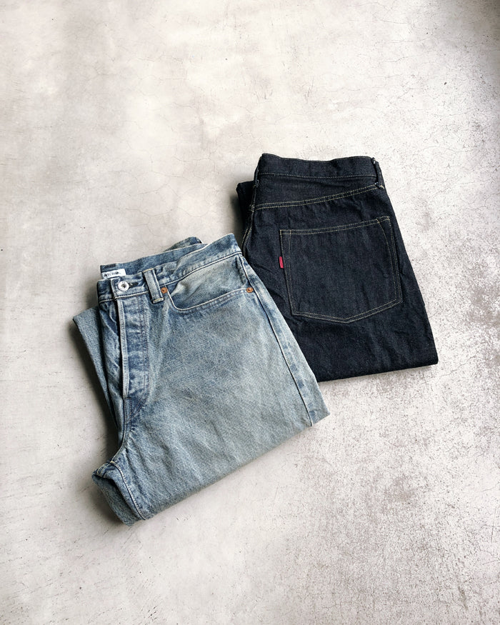 INTERIM/WWⅡ 1943 HEAVY KIBATA SHUTTLE DENIM JEANS