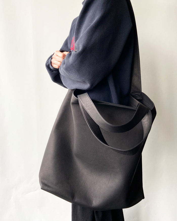 Aeta/DEER DOUBLE FACED SHOULDER TOTE L