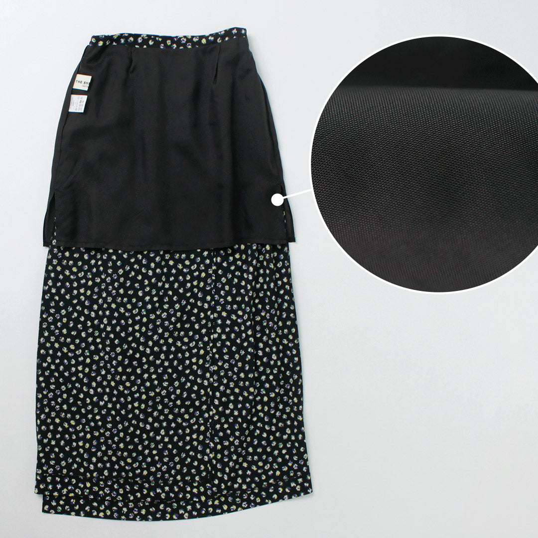 SHINZONE（シンゾーン） スパークルプリントスカート 24AMSSK06