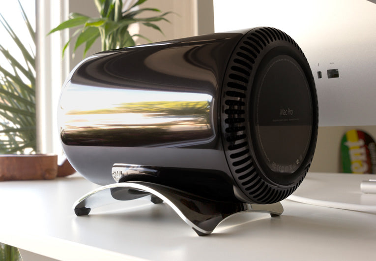 Mac Proユーザー必見！横置きできるデスクスタンド登場。本日発売