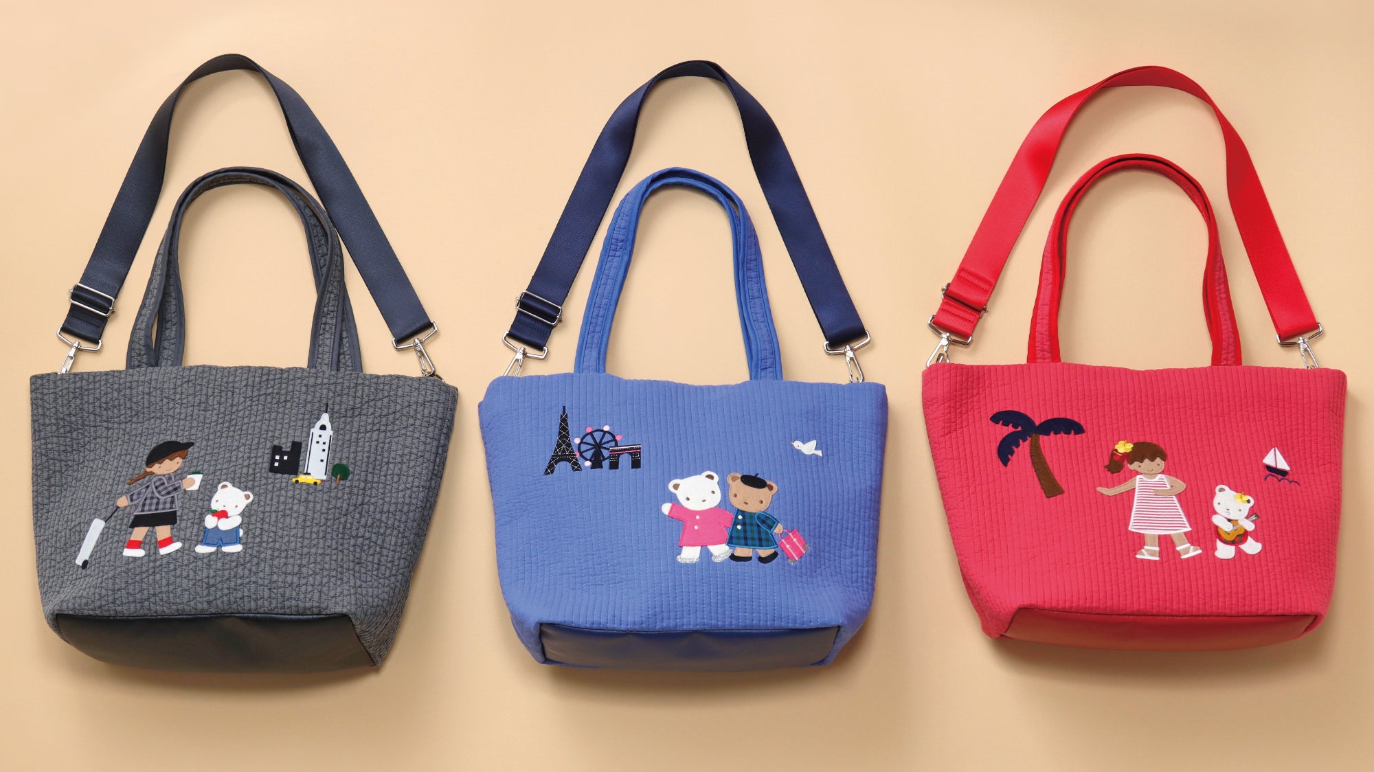 familiar × pionunnal 第3弾 機能性に優れたバッグやマルチケースの