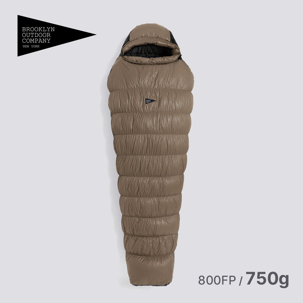 The Catskills Sleeping Bag 800FP / 750g – BROOKLYN OUTDOOR COMPANY