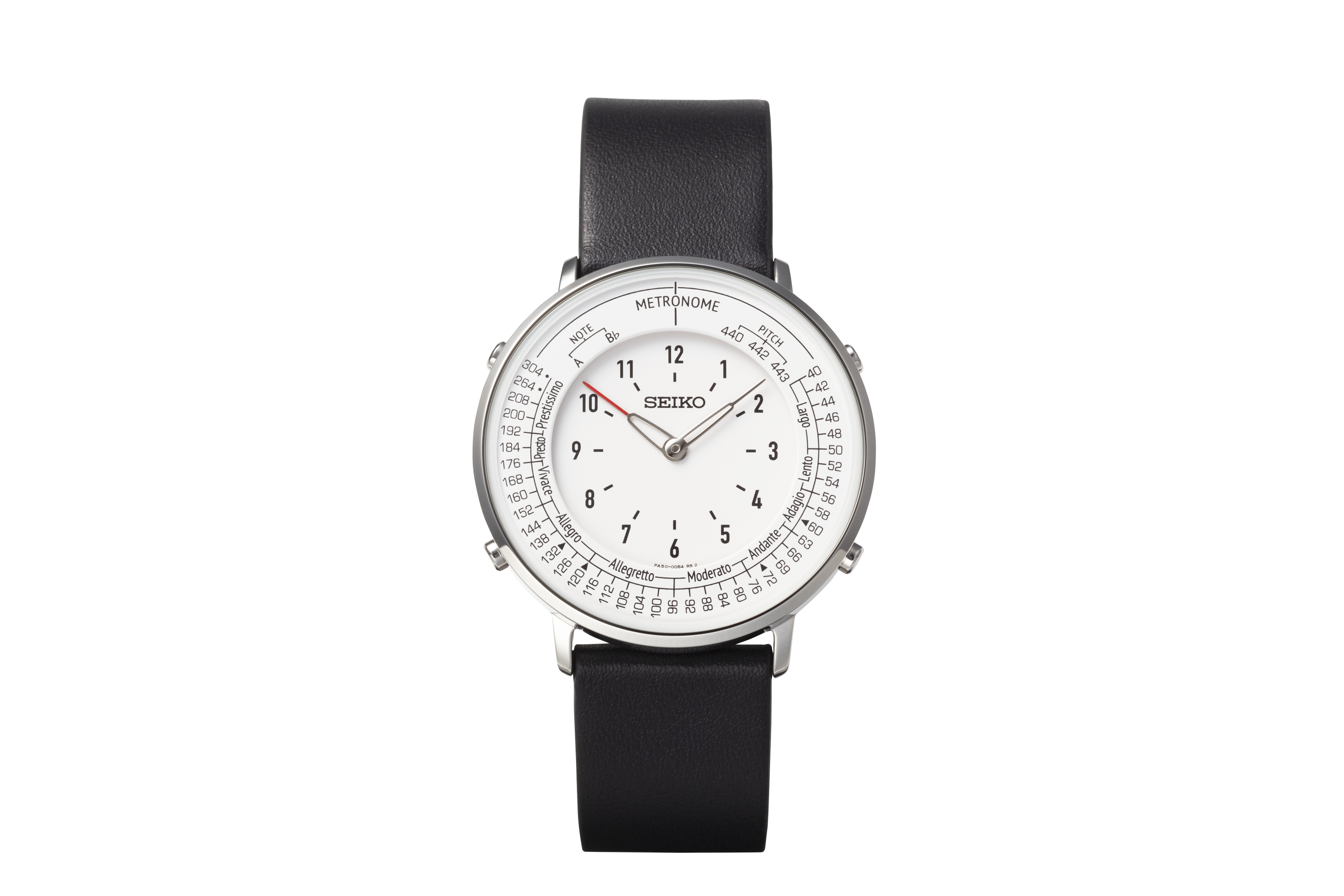 限定】メトロノームウオッチ エレガントシリーズ ホワイト×ネイビー