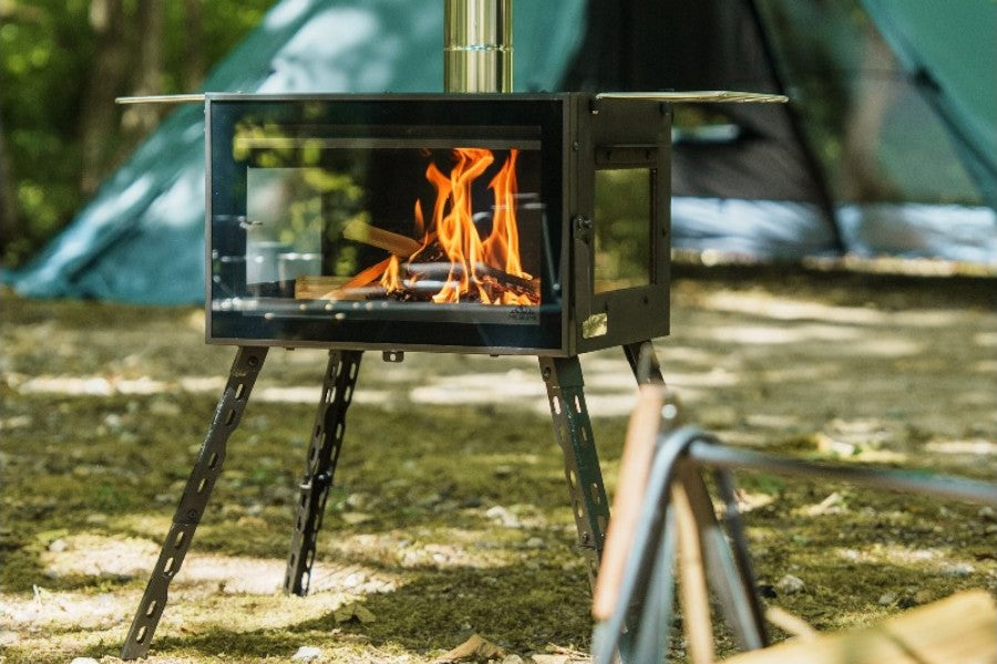 薪ストーブ用 折りたたみ延長脚 / Folding Extension Legs