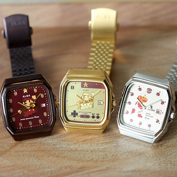 ALBA アルバ】「スーパーマリオ」とのコラボレーションウォッチ