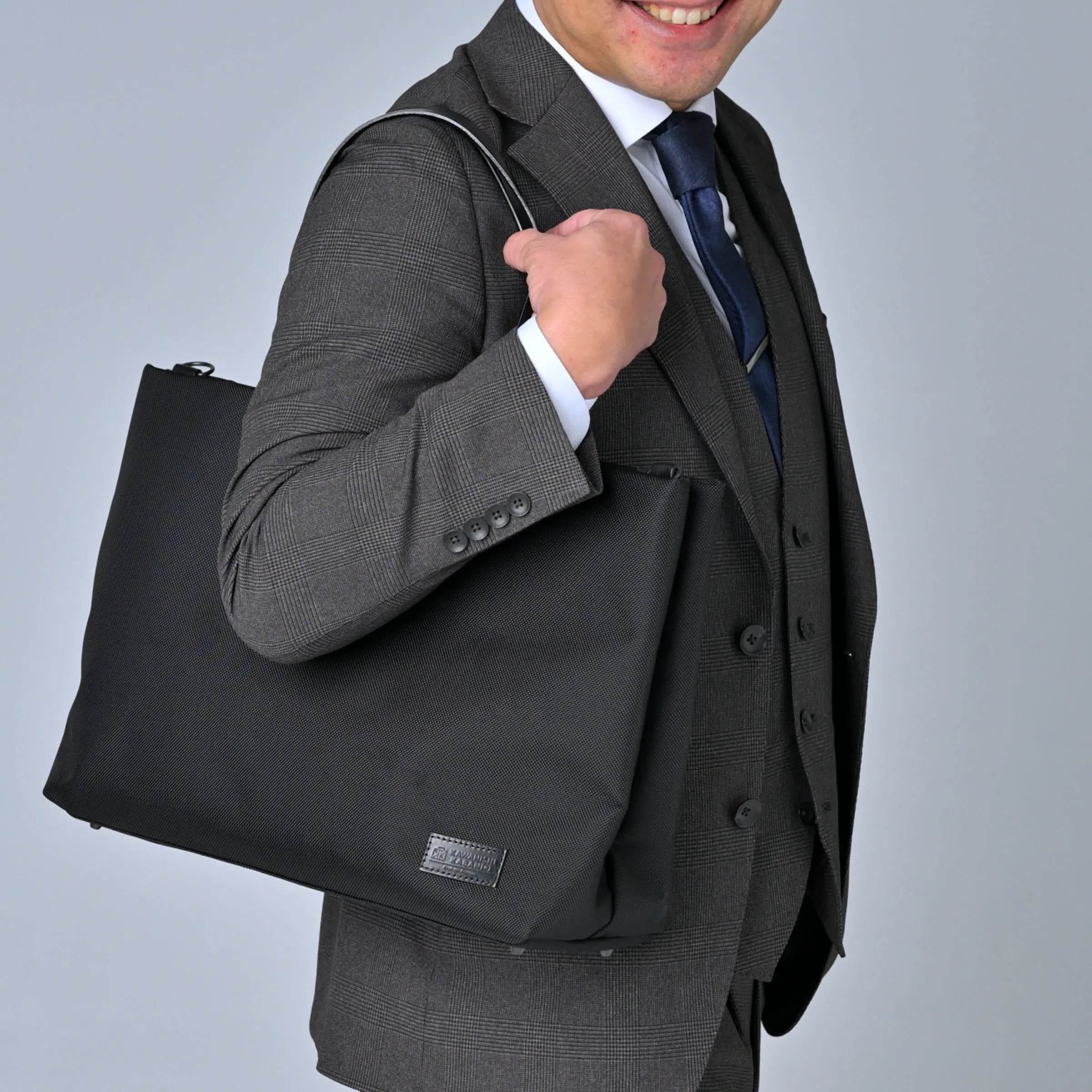 仕切りつき高機能トートバッグ【mico［ミコ］Lサイズ｜コーデュラ（R