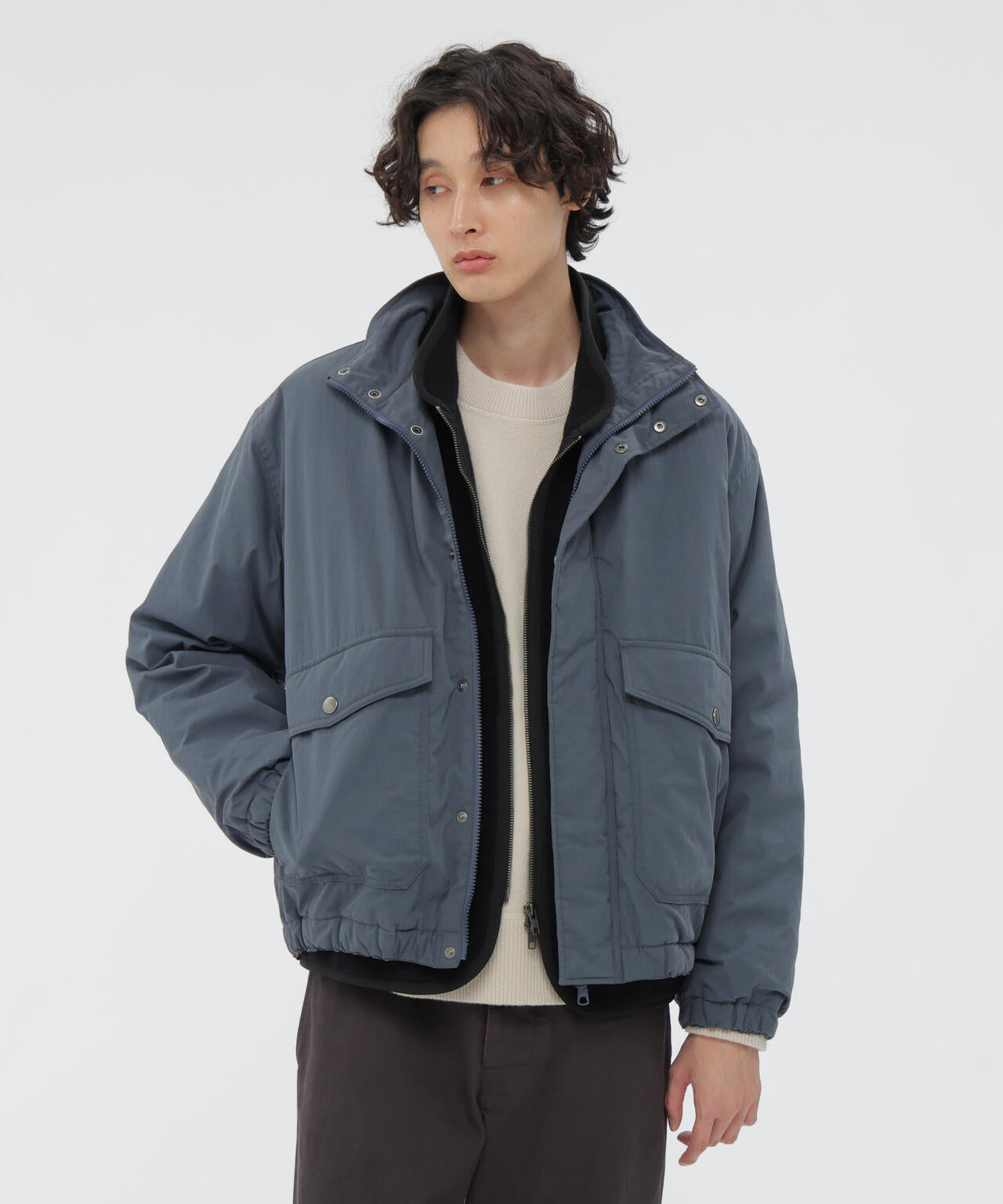PLAIN COTTON DRILL BLOUSON | MARGARET HOWELL（マーガレット