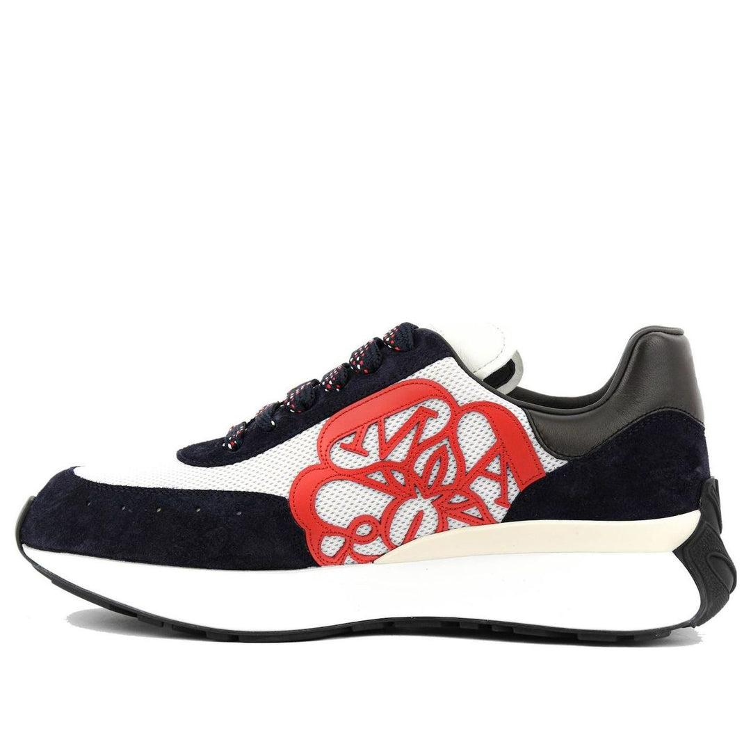 Alexander McQueen Sprint Runner 'Black White Red' 705074W4V618928