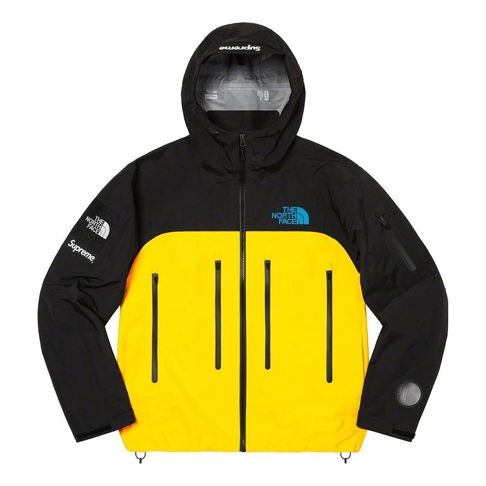 Supreme x The North Face Taped Seam Shell Jacket 'Yellow Black