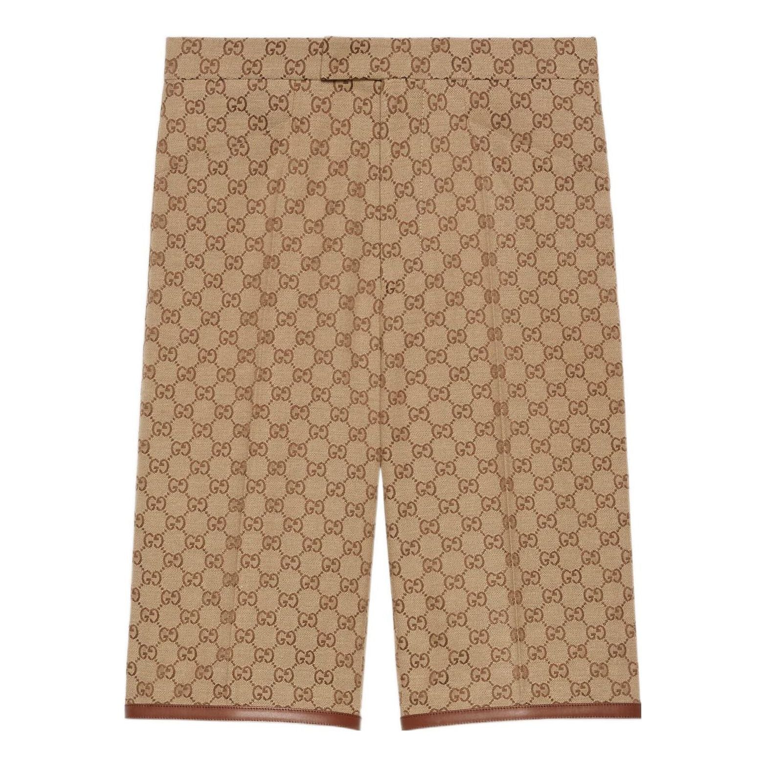 Gucci GG Canvas Tailored Shorts 'Beige' 675281-Z8ASS-2580