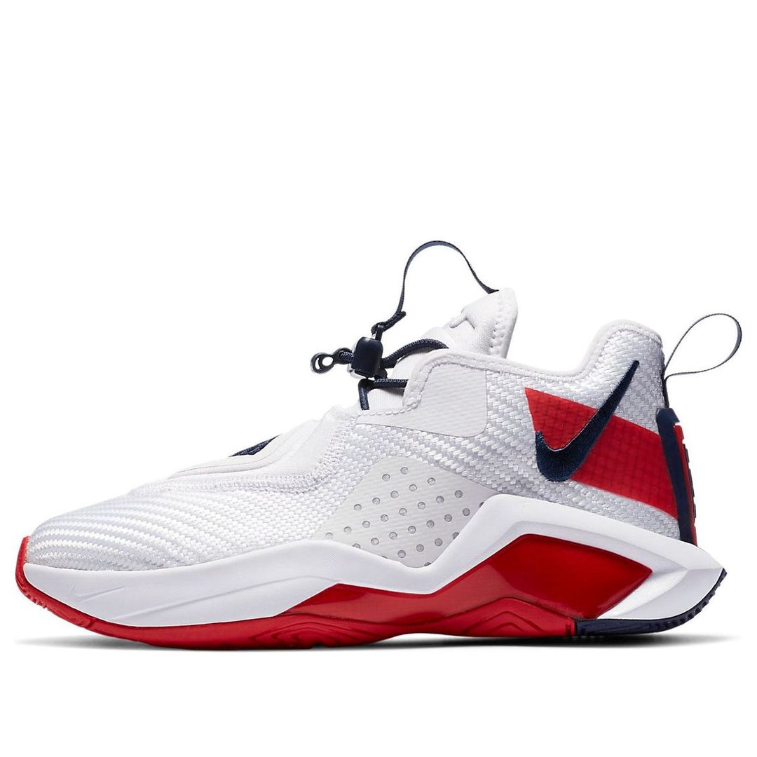 GS) Nike LeBron Soldier 14 'White University Red' CN8689-100