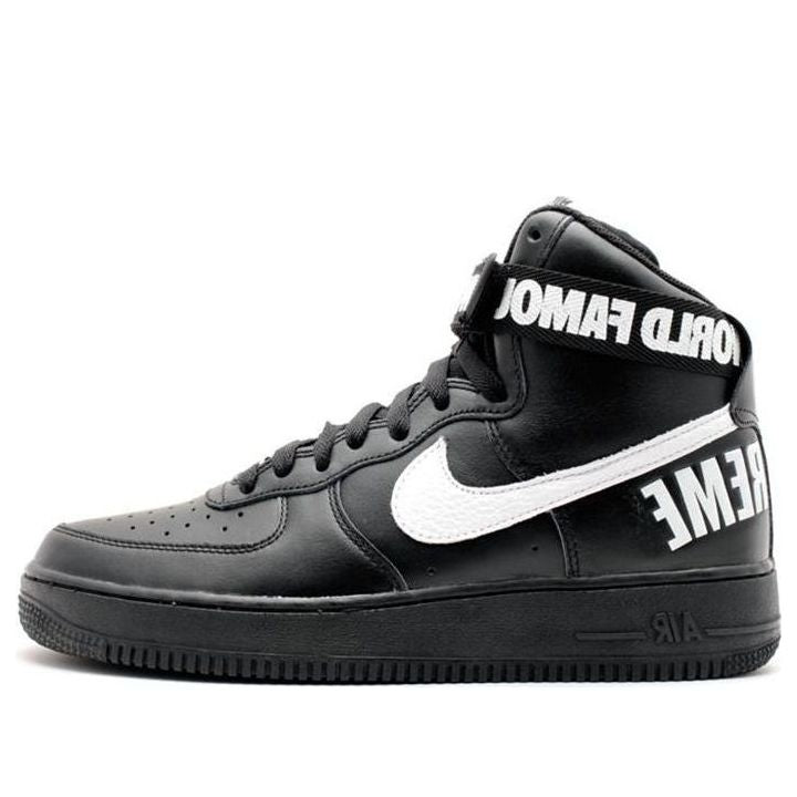 Nike x Supreme Air Force 1 High SP 'Black' 698696-010