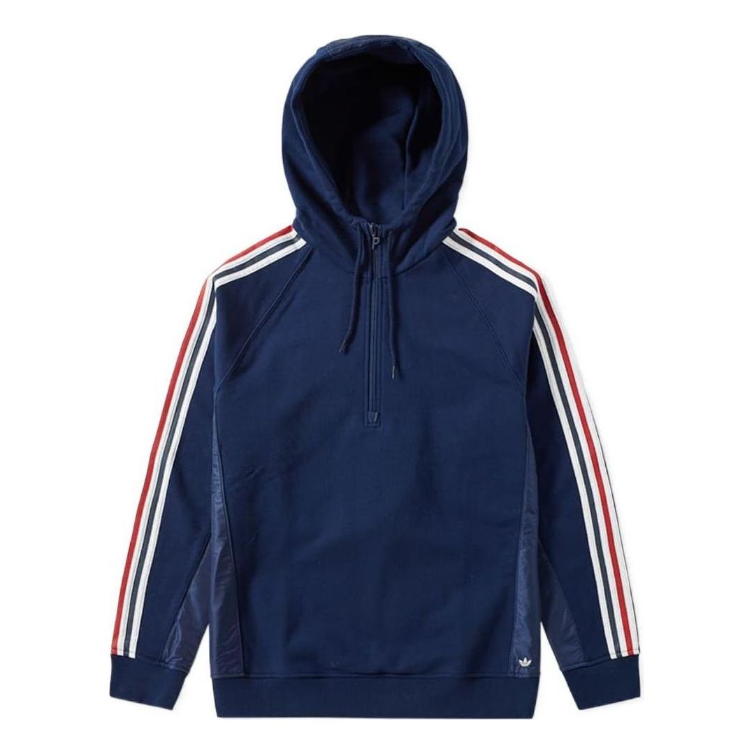 Palace X Adidas Frterry Half Zip Hoodie 'Navy' AZ6593