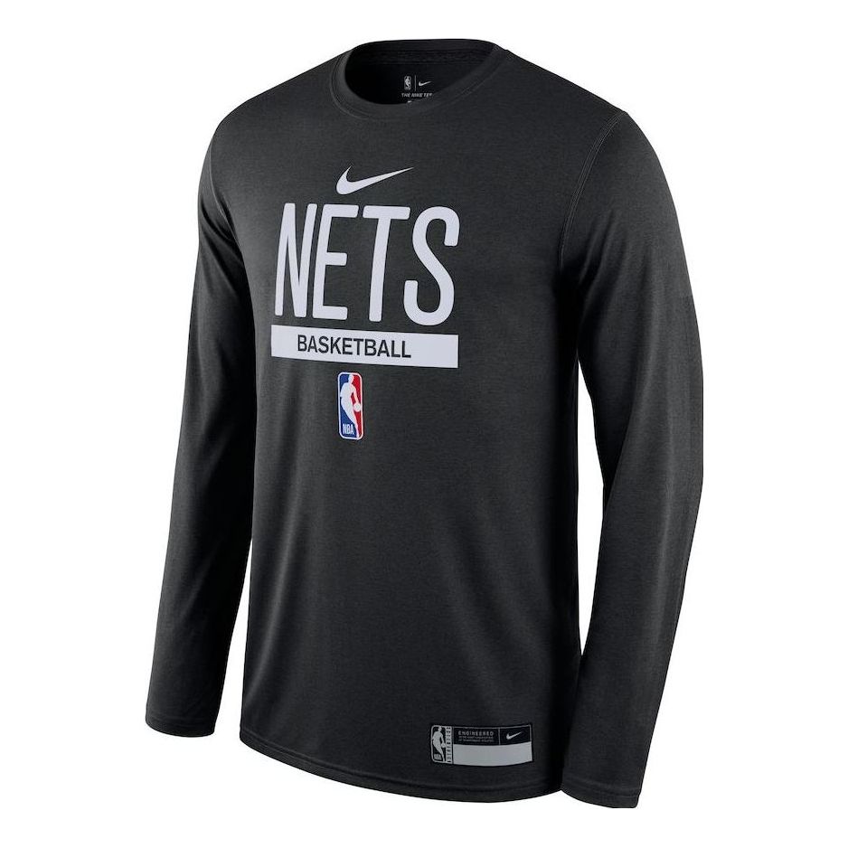 Nike Dri-FIT x NBA Brooklyn Nets Practice Long-Sleeve T-Shirt