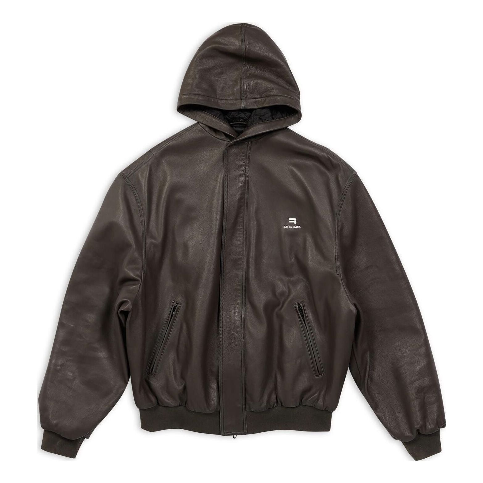 Balenciaga Sporty B Taxi Blouson Jacket 'Brown' 719225TLS012135