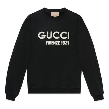 WMNS) Gucci 100 Cotton Hoodie 'Black' 660282-XJDW6-1152