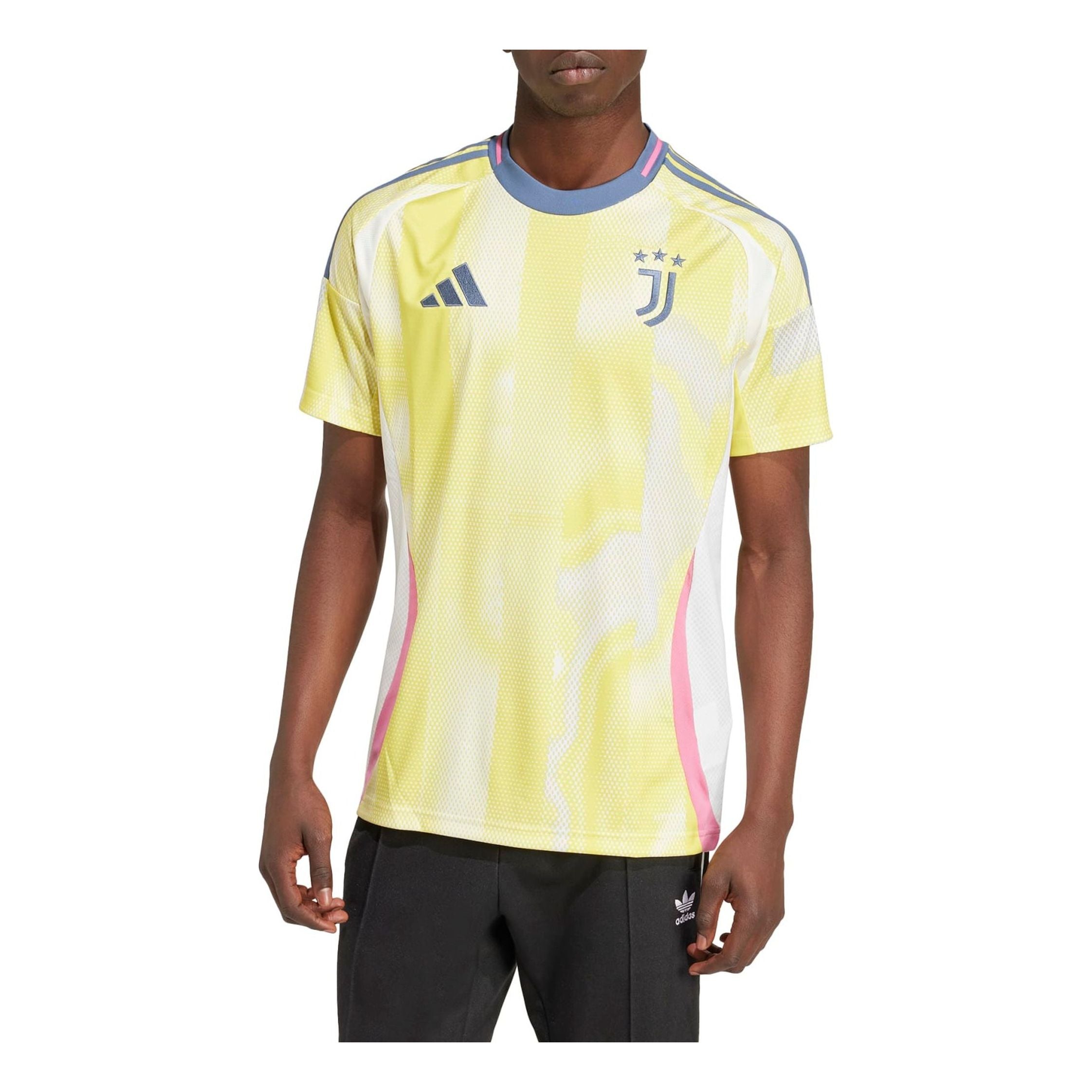 adidas Juventus 24/25 Away Jersey Asia Sizing 'Yellow' JH1357