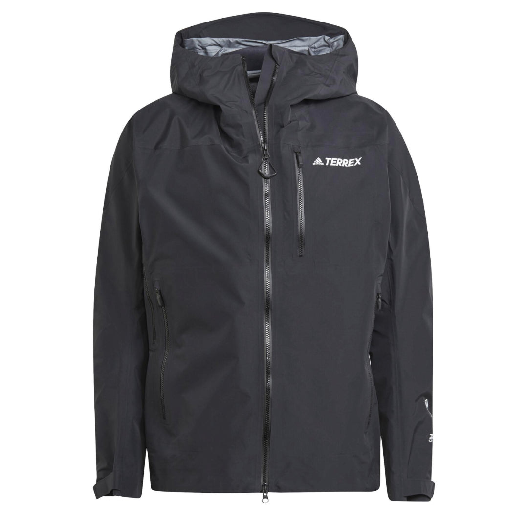 adidas Terrex Techrock Gore-Tex Pro Rain Jacket Asia Sizing 'Black