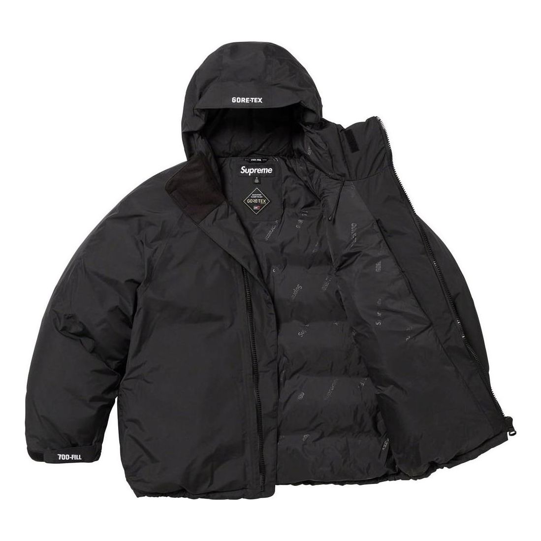 Supreme GORE-TEX 700-Fill Down Parka 'Black' SUP-FW23-217