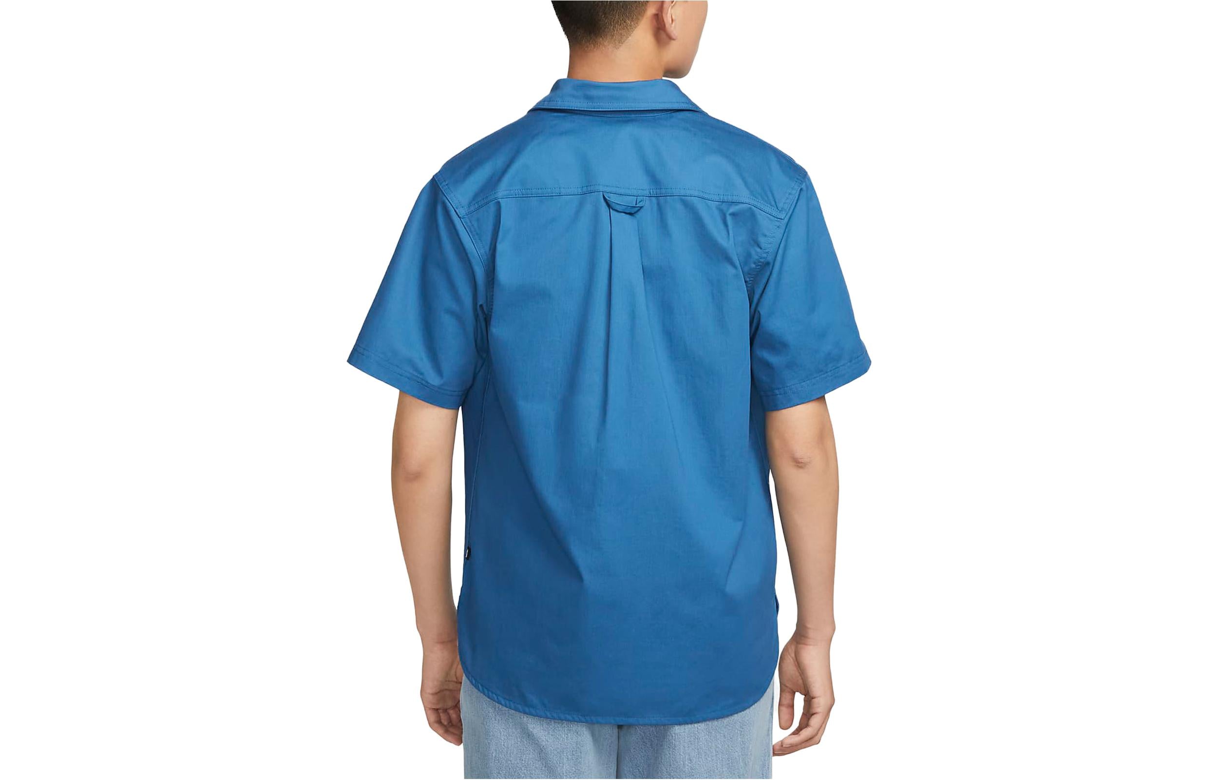 Nike SB Tanglin Short-sleeved woven button-down skateboard shirt