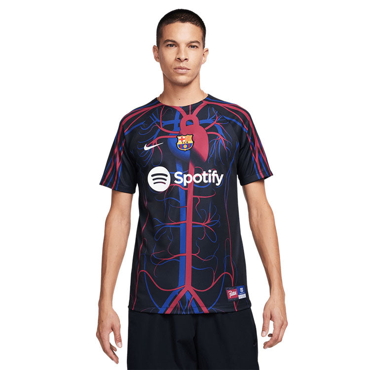 Nike x Patta x FC Barcelona Culers del Mn Pre-Match Jersey 'Black